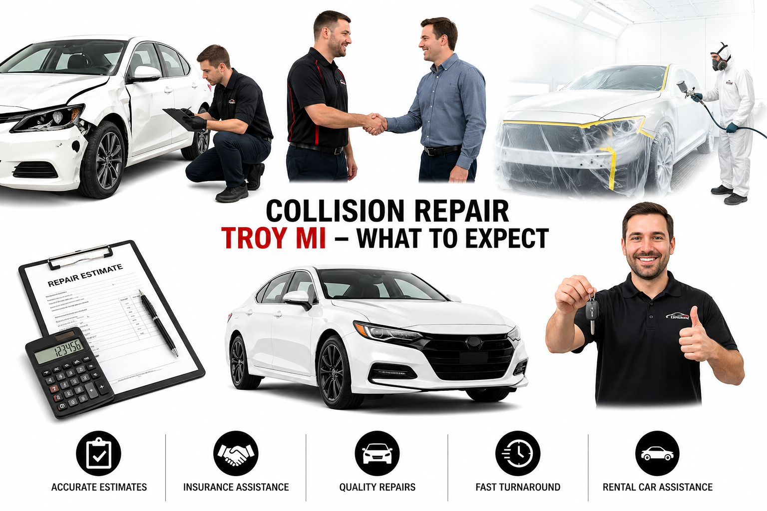 Collision Repair Shop Troy Michigan