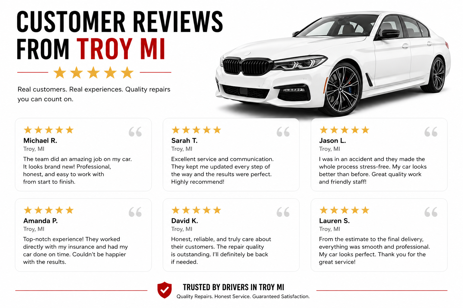 Troy Mi Reviews Collision Shop