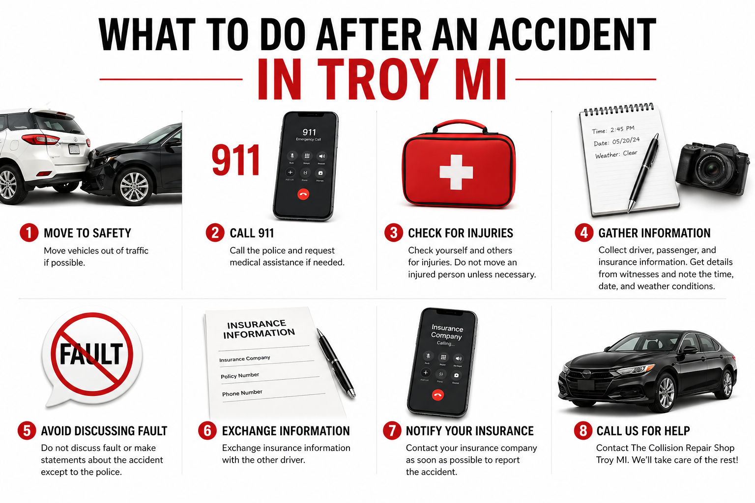 Troy Michigan Accident Collision