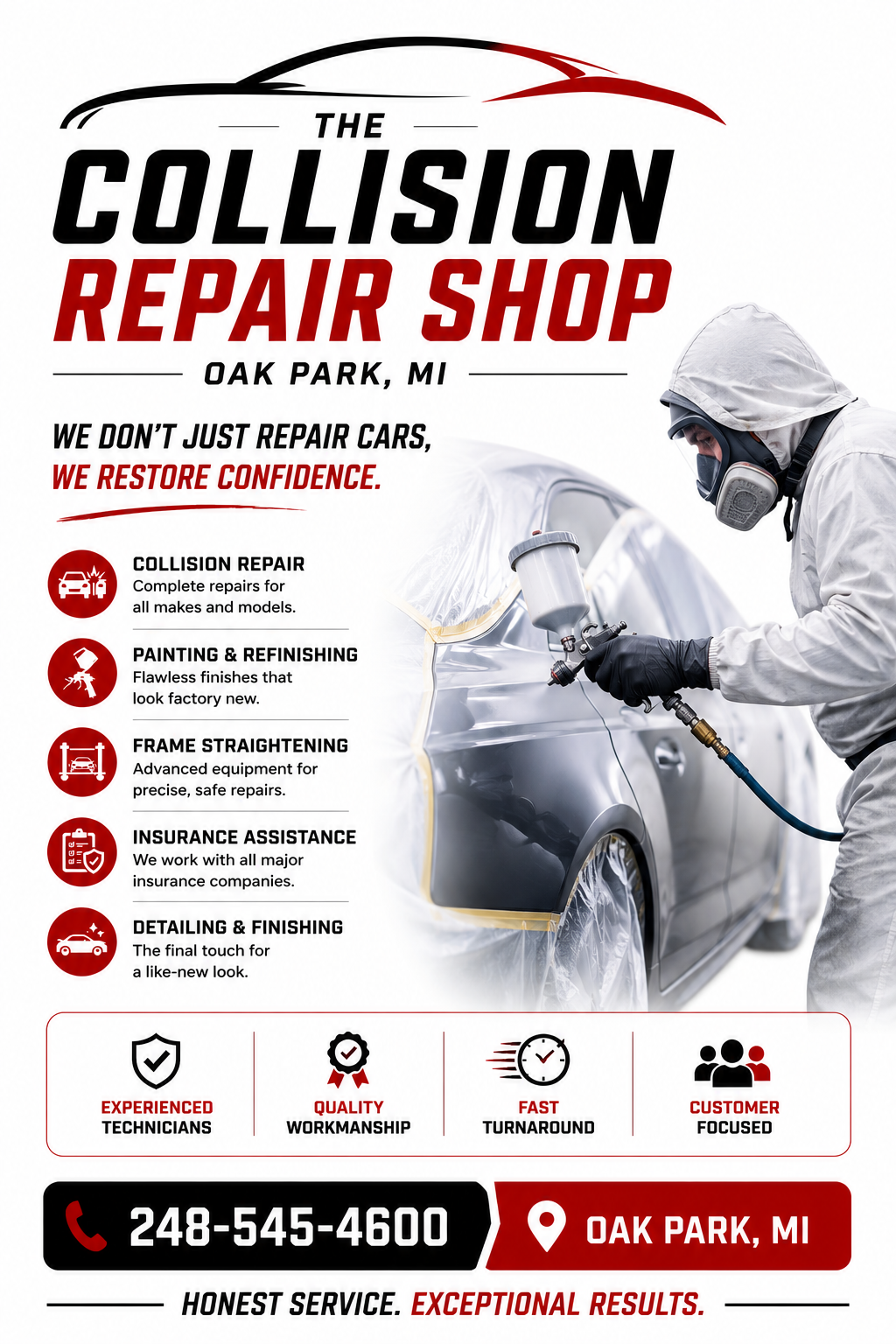 Collision Repair Auto Body Shop Oak Park Michigan Collision Repair Auto Body Shop Oak Park Michigan