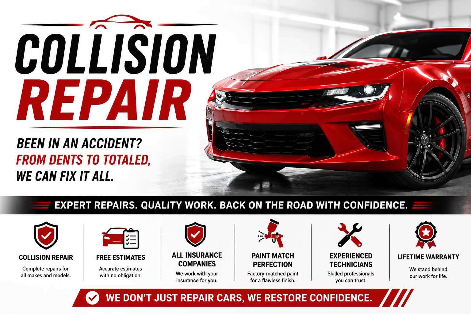 Collision Repair Shop Birmingham Michigan