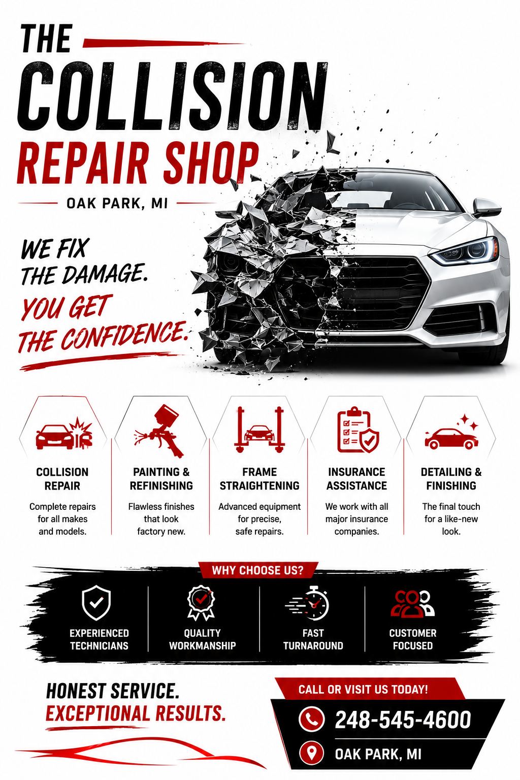 Collision Repair Shop Oak Park MIchigan Auto Body Shop Collision Repair Shop Oak Park MIchigan Auto Body Shop