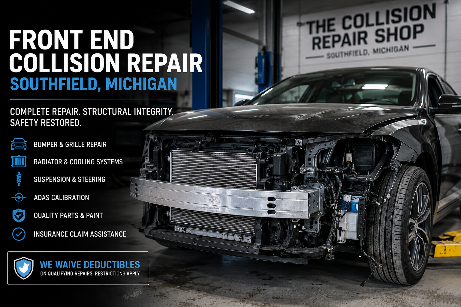 Front End Collision Repair Southfield MI