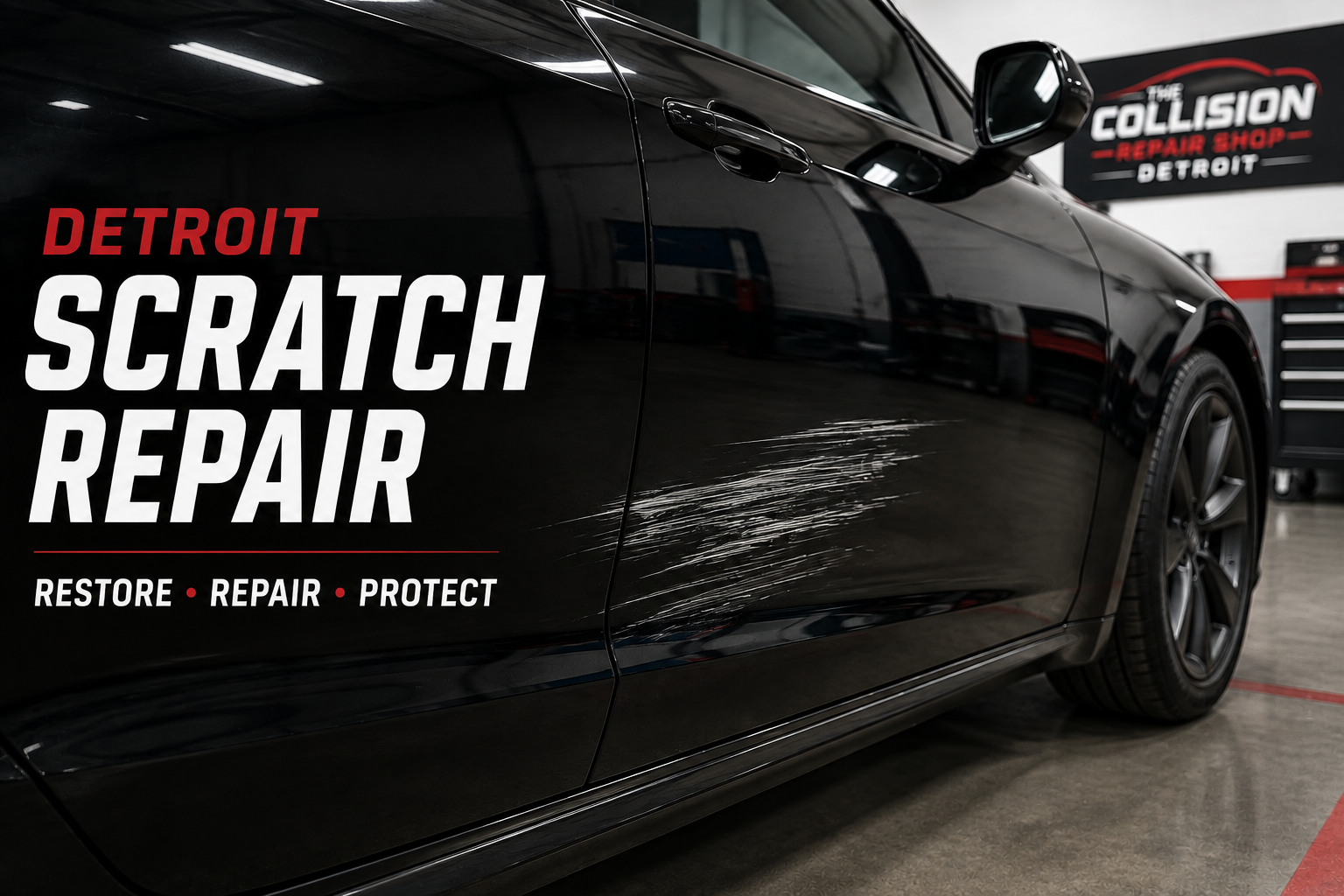 Detroit Scratch Repair at The Collision Repair Shop