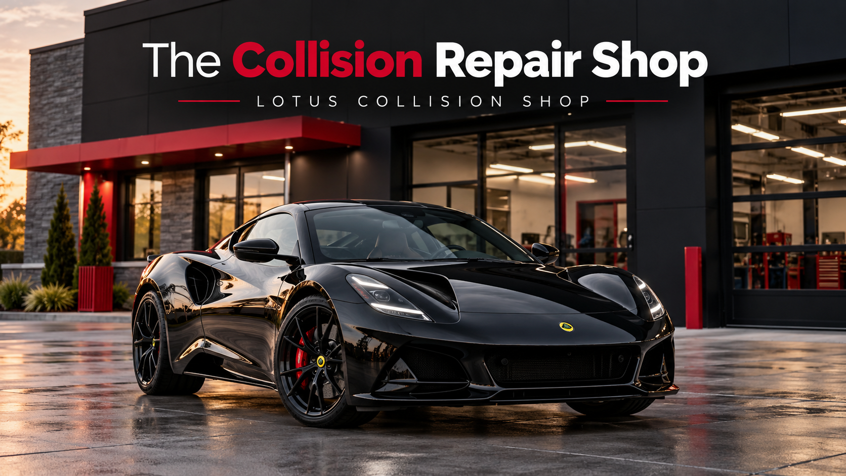 The Collision Repair Shop Lotus collision shop in Ferndale Michigan