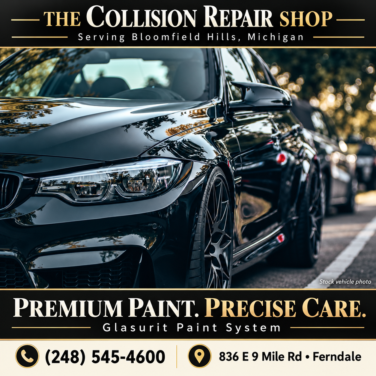 The Collision Repair Shop serving Bloomfield Hills, Michigan