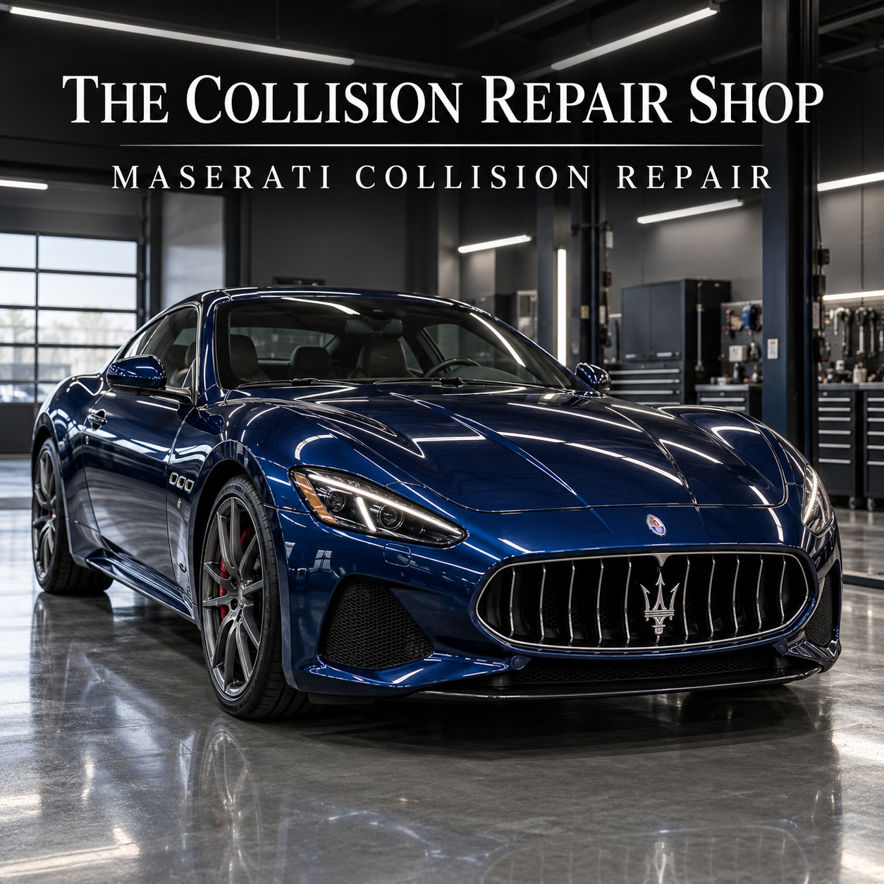 The Collision Repair Shop Maserati collision repair