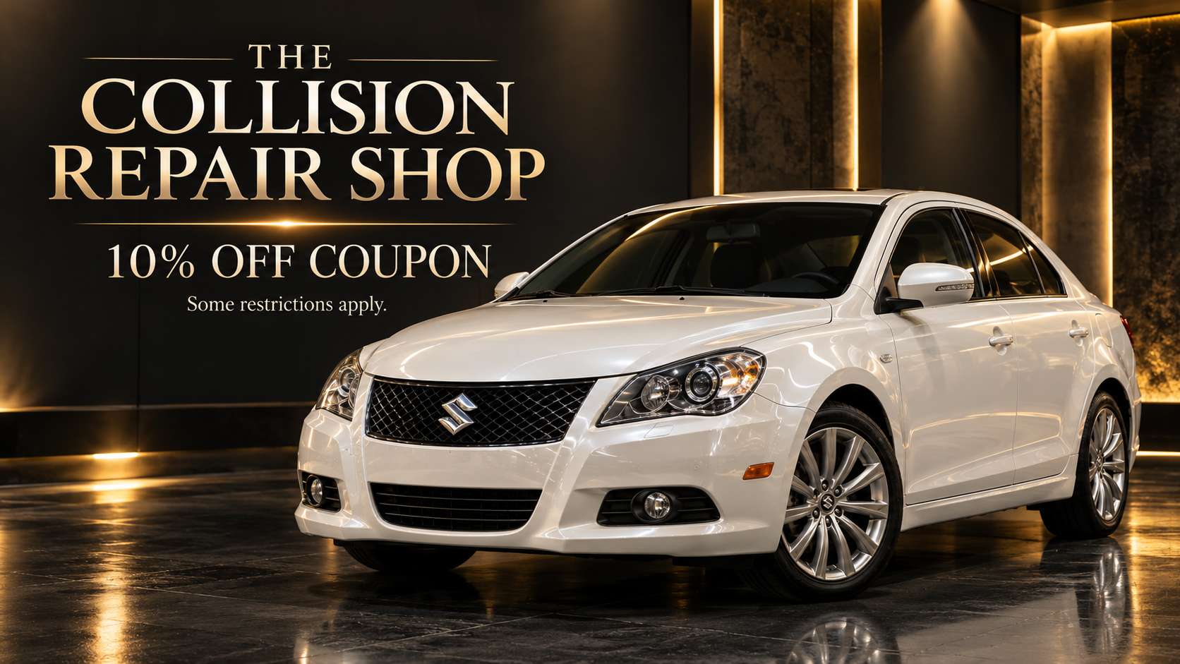 Suzuki collision repair coupon