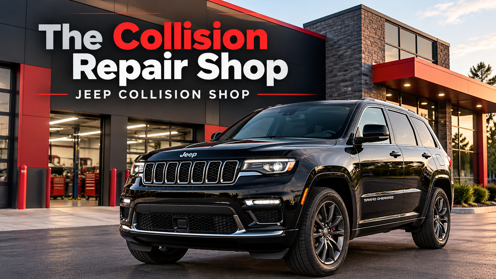 The Collision Repair Shop Jeep collision shop in Ferndale Michigan