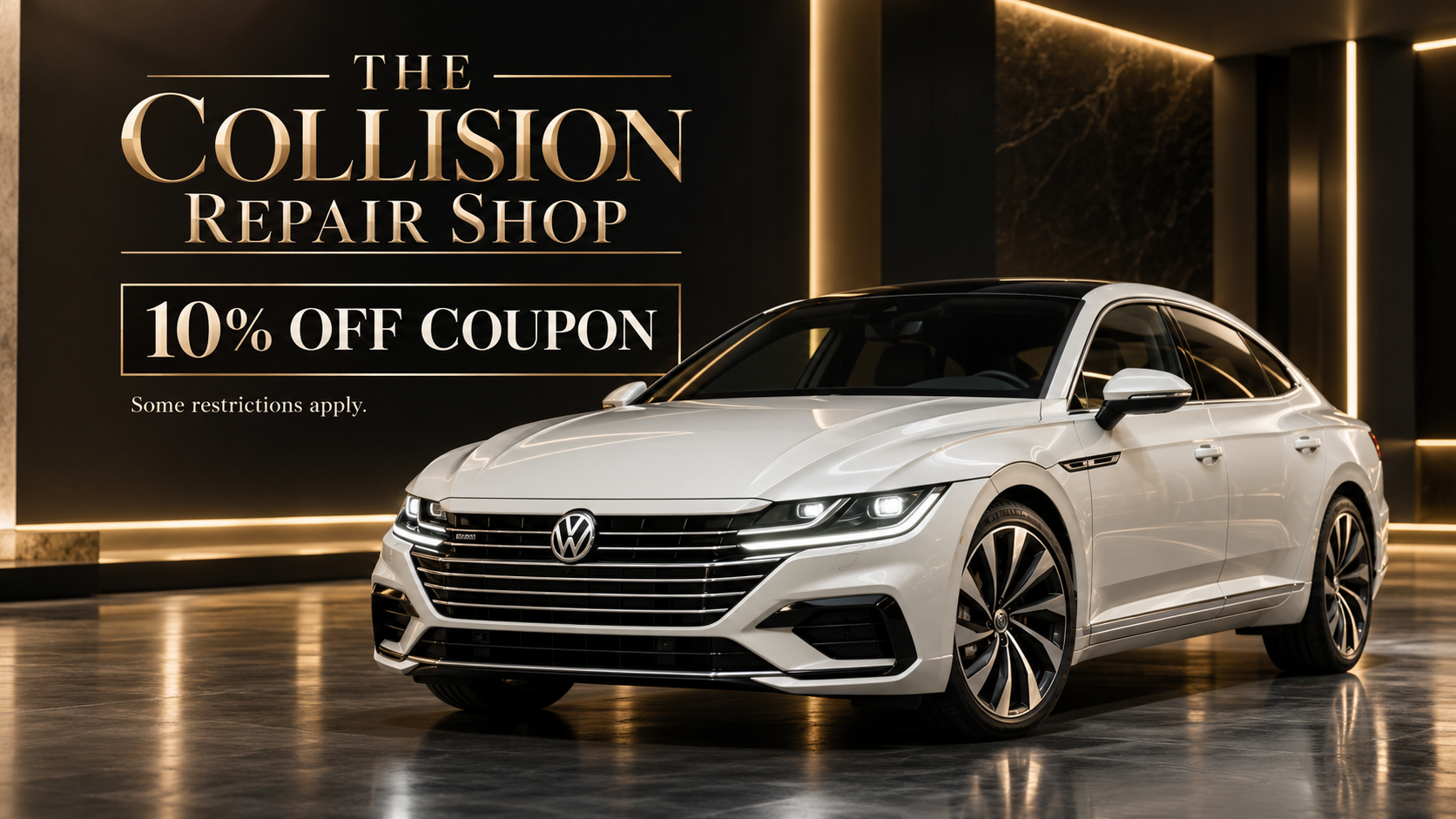 Volkswagen Arteon collision repair promotion
