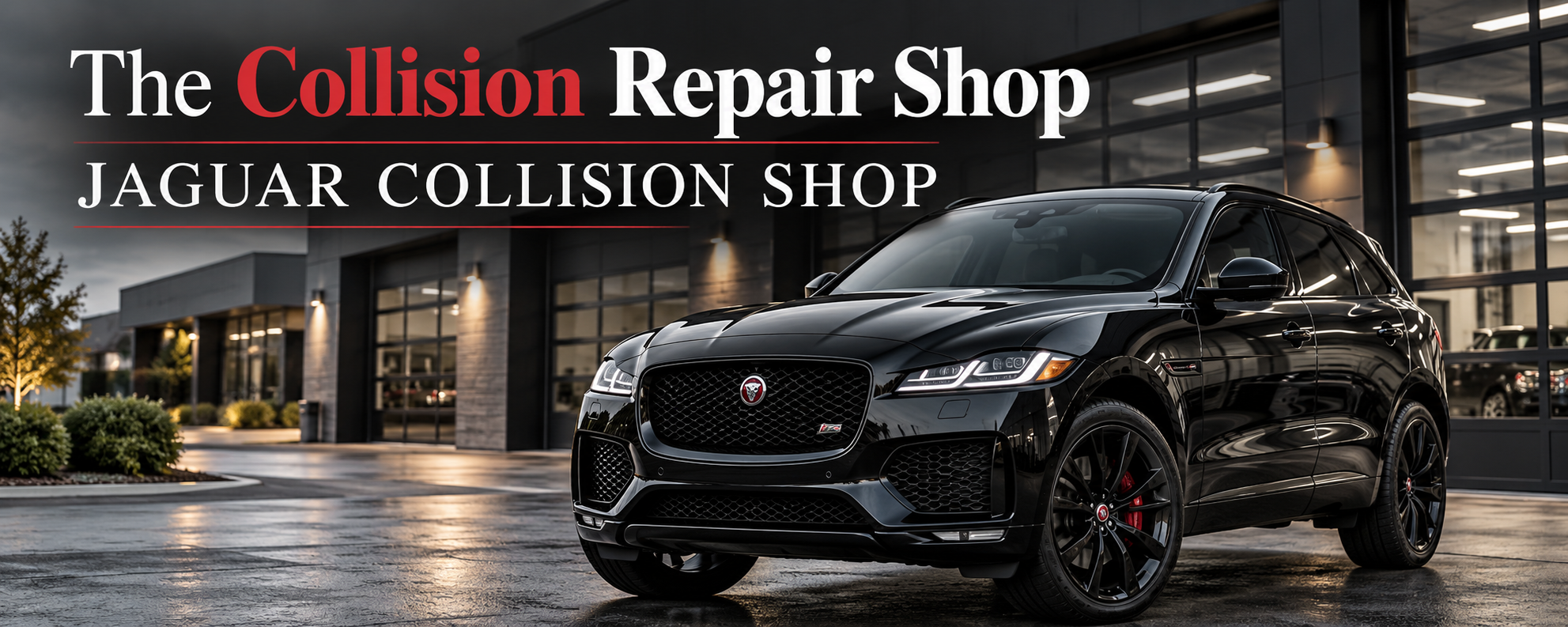 The Collision Repair Shop Jaguar collision shop