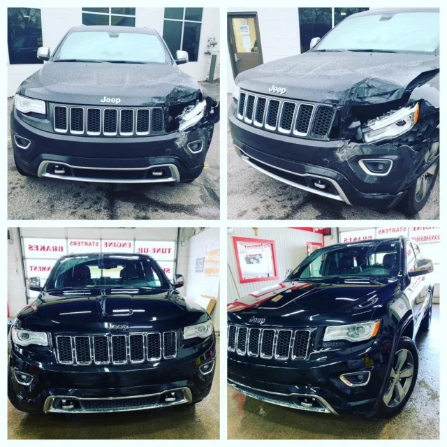The Collision Repair Shop 
Located in Ferndale  We waive deductibles
We work with all major insurance companies 
Some restrictions apply
248-545-4600